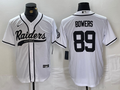 Men's Las Vegas Raiders Brock Bowers White Game Jersey