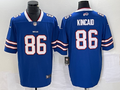 Men's Buffalo Bills Dalton Kincaid Royal 2023 NFL Draft First Round Pick Game Jersey