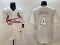 Men's St. Louis Cardinals Yadier Molina White Replica Player Jersey