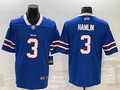 Men's Buffalo Bills Damar Hamlin Royal Game Jersey