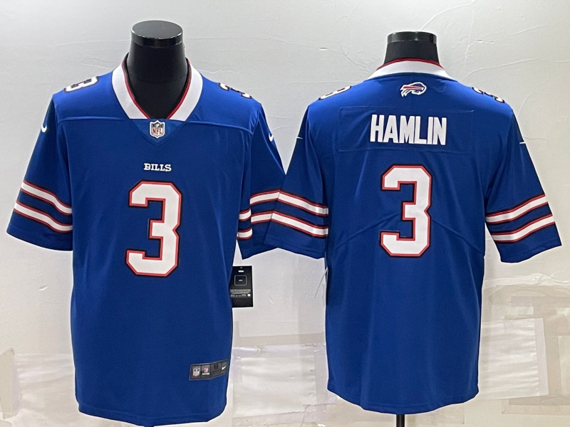Men's Buffalo Bills Damar Hamlin Royal Game Jersey