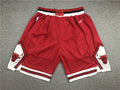 Men's Chicago Bulls Red Basketball Shorts