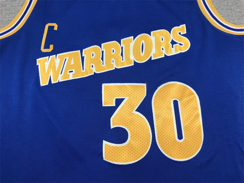 Men's Golden State Warriors Stephen Curry Blue 2022/23 Swingman Jersey - Classic Edition