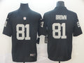 Men's Las Vegas Raiders Tim Brown Black Game Player Jersey