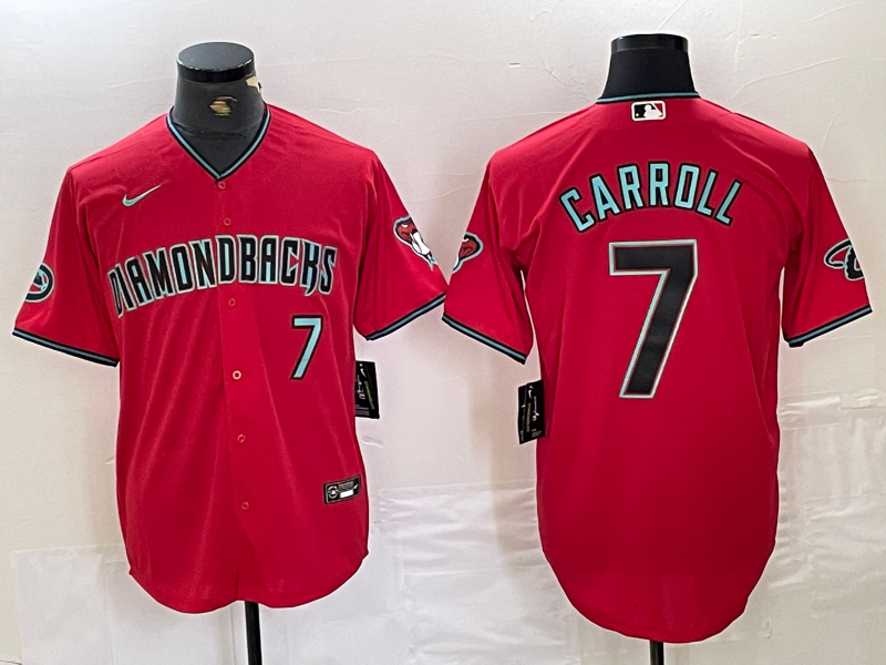 Men's Arizona Diamondbacks Corbin Carroll Red Replica Player Jersey