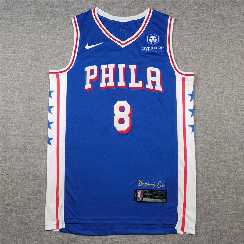 Men's Philadelphia 76ers Paul George Royal Swingman Jersey - Icon Edition