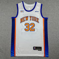 Men's New York Knicks Karl-Anthony Towns White 2025/26 Swingman Jersey - City Edition