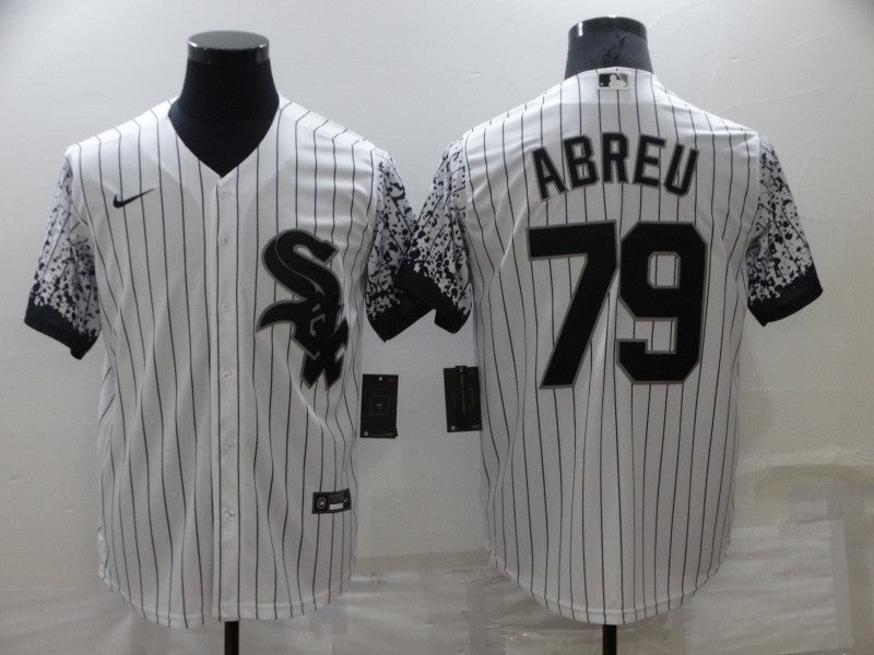 Men's Chicago White Sox Jose Abreu White Authentic Game Jersey