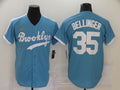 Men's Los Angeles Dodgers Cody Bellinger Light Blue Replica Baseball Jersey