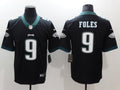 Men's Philadelphia Eagles Nick Foles Black Game Jersey