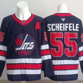 Men's Winnipeg Jets Mark Scheifele Fanatics Navy Player Jersey