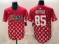 Men's San Francisco 49ers George Kittle Red Alternate Game Jersey
