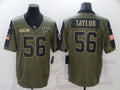 Men's New York Giants Lawrence Taylor Brown Game Jersey
