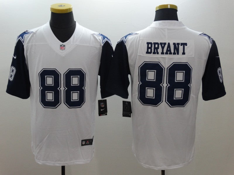 Men's Dallas Cowboys Dez Bryant White Game Player Jersey