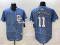 Men's Washington Nationals Ryan Zimmerman Blue 2025 City Connect Limited Player Jersey