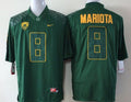 Men's Oregon Ducks Marcus Mariota Green Player Game Jersey