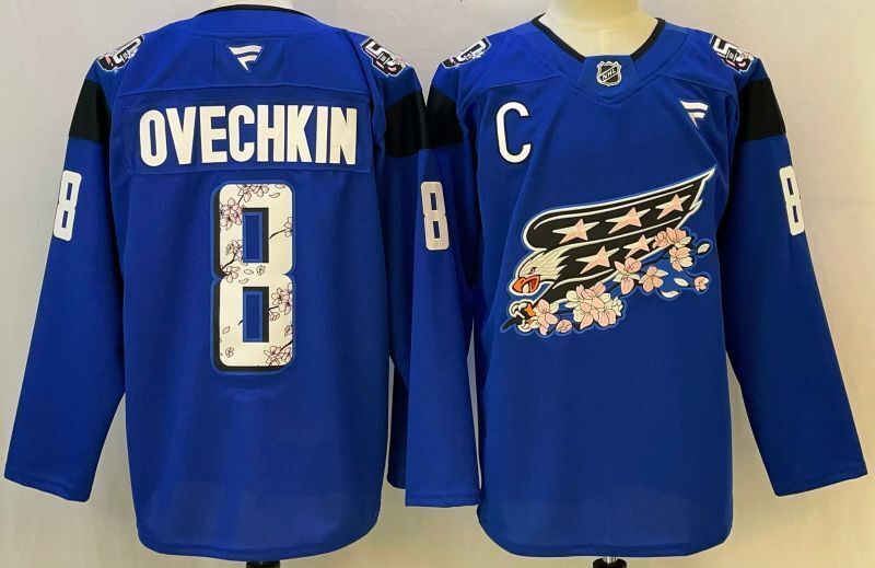 Men's Washington Capitals Alexander Ovechkin Fanatics Blue Player Jersey