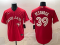 Men's Toronto Blue Jays Trey Yesavage Red Replica Player Jersey