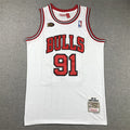 Men's Chicago Bulls Dennis Rodman 1997-98 Hardwood Classics Swingman Jersey