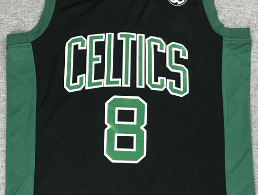 Men's Boston Celtics Kemba Walker NBA Black Game Jersey