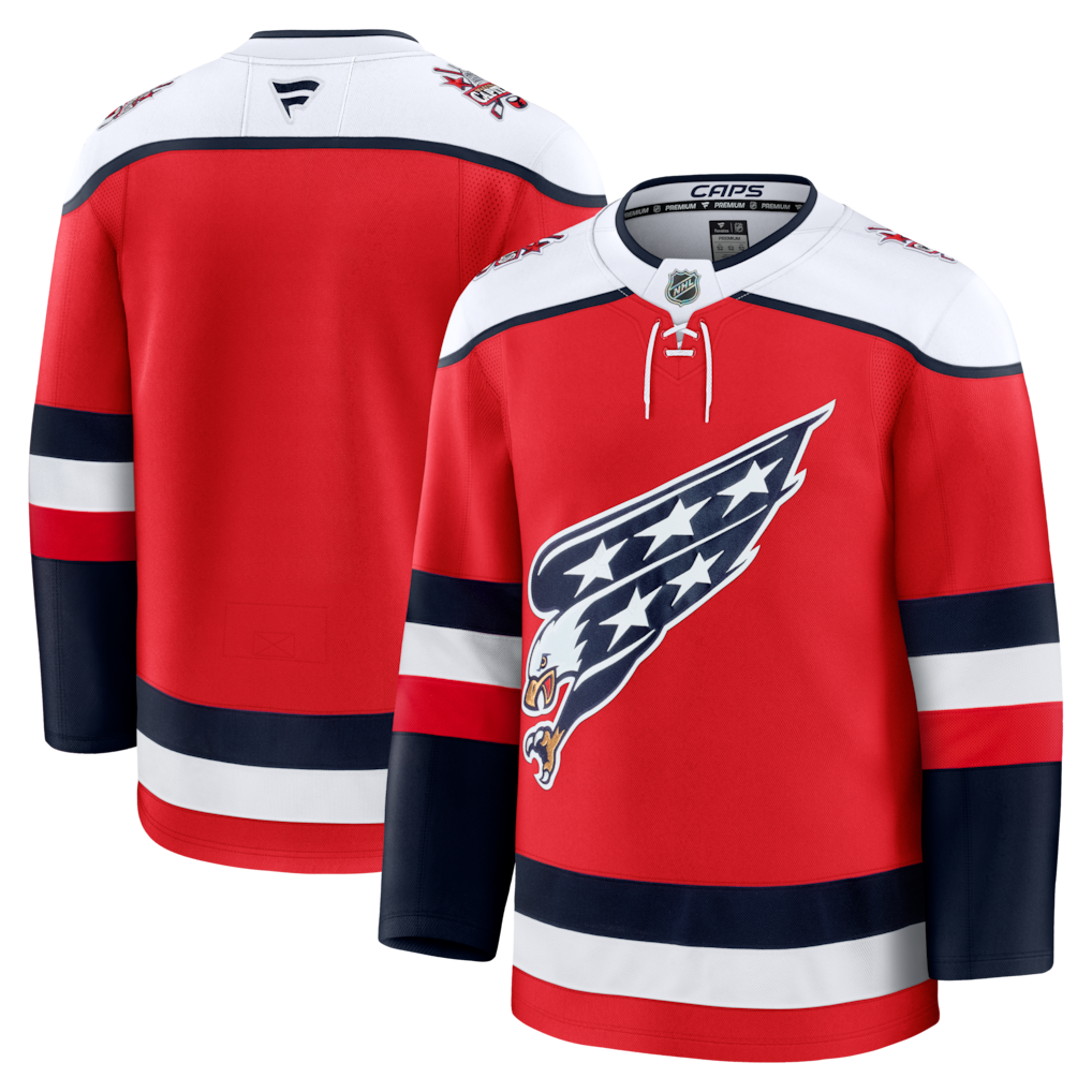 Men's Washington Capitals Fanatics Red Alternate Premium Blank Jersey