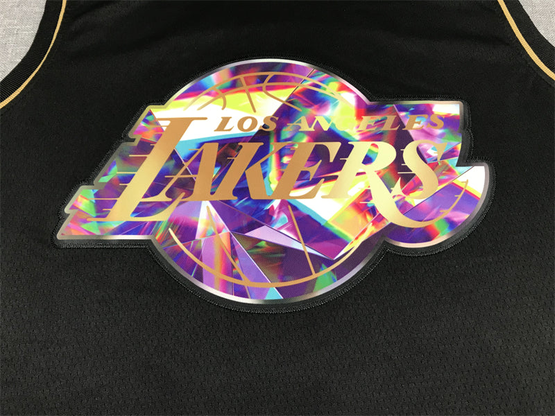 Men's Los Angeles Lakers Kobe Bryant Black Swingman Jersey