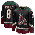 Men's Arizona Coyotes Nick Schmaltz Black Home Breakaway Player Jersey