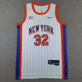 Men's New York Knicks Karl-Anthony Towns White 2024/25 Swingman Player Jersey - City Edition