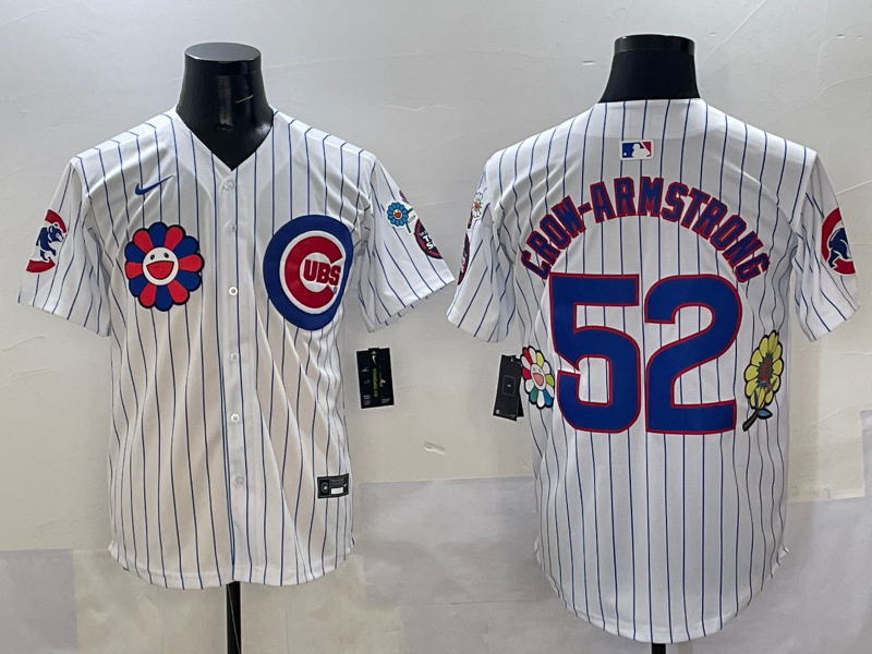 Men's Chicago Cubs Pete Crow-Armstrong White Player Jersey