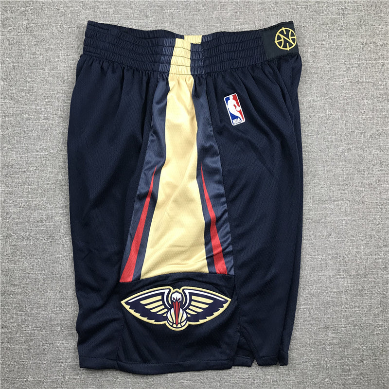 Men's New Orleans Pelicans Navy Pocket Shorts