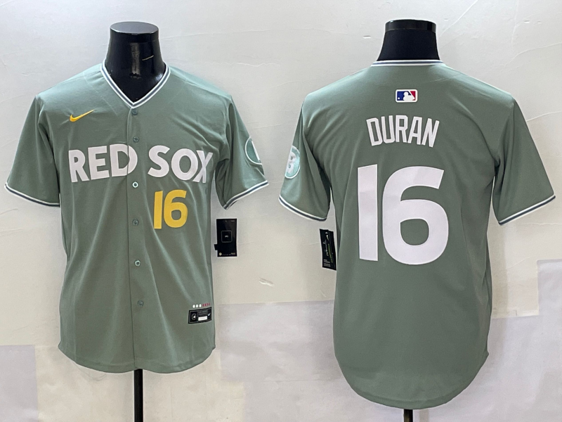 Men's Boston Red Sox Jarren Duran Gray 2025 City Connect Limited Player Jersey