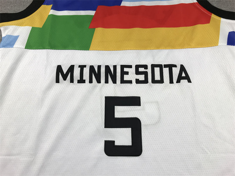 Men's Minnesota Timberwolves Kyle Anderson White 2022/23 Swingman Jersey - City Edition