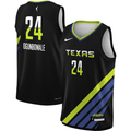 Men's Dallas Wings Arike Ogunbowale Black 2023 Rebel Edition Victory Player Jersey
