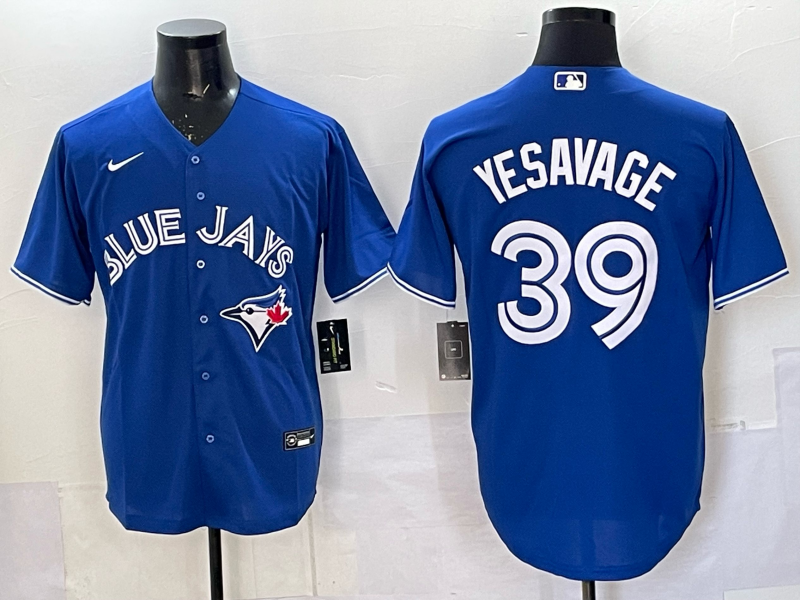 Men's Toronto Blue Jays Trey Yesavage Rush Blue Replica Player Jersey