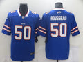Men's Buffalo Bills Greg Rousseau Blue Game Player Jersey