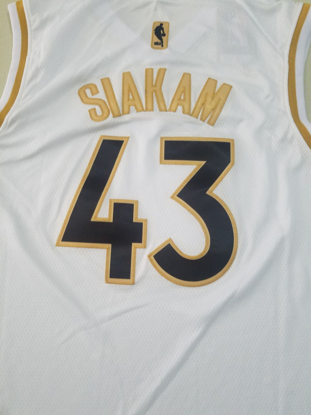 Men's Toronto Raptors Pascal Siakam White Swingman Player Jersey