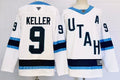 Men's Utah Mammoth Clayton Keller Fanatics White Player Jersey