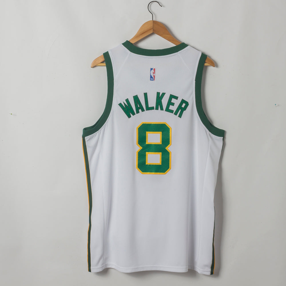 Men's Boston Celtics Kemba Walker White Game Jersey