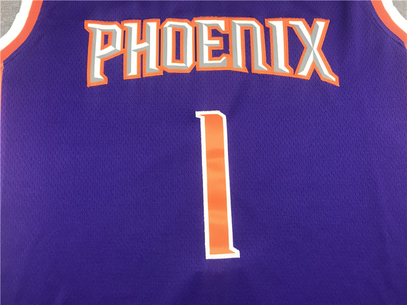 Men's Phoenix Suns Devin Booker Purple Replica Jersey