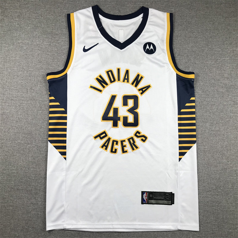 Men's Indiana Pacers Pascal Siakam White Swingman Jersey - Association Edition