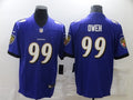 Men's Baltimore Ravens Odafe Oweh Purple Vapor Limited Jersey