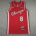 Men's Chicago Bulls Zach LaVine Red 2021/22 Swingman Jersey