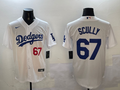 Men's Los Angeles Dodgers Vince Scully White Home Limited Player Jersey