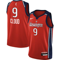 Men's Washington Mystics Natasha Cloud Red 2021 Explorer Edition Victory Player Jersey