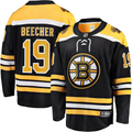 Men's Boston Bruins John Beecher Fanatics Black Home Premier Breakaway Player Jersey