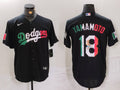 Men's Los Angeles Dodgers Yoshinobu Yamamoto Black Player Jersey