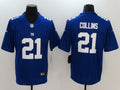 Men's New York Giants Landon Collins Blue Game Jersey