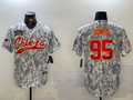 Men's Kansas City Chiefs Chris Jones Arctic Camo 2024 Salute to Service Player Jersey