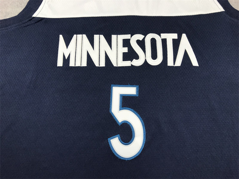 Men's Minnesota Timberwolves Anthony Edwards Navy Swingman Jersey - Icon Edition