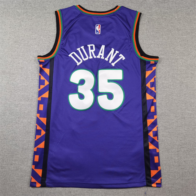 Men's Phoenix Suns Kevin Durant Purple 2024/25 Swingman Player Jersey - City Edition